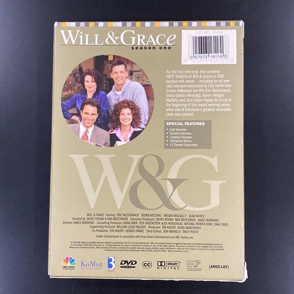 Will & Grace - The Complete First Season - Picture 2 of 10